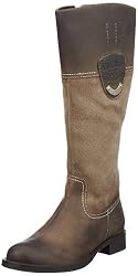 Tom Tailor Ottawa high boot 518211057038, Damen Stiefel, Braun (brown-taupe 38), EU 40