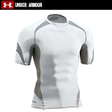 UNDER ARMOUR（アンダーアーマー） 【メンズ】【ヒートギア】UAメタルコンプレッション S/S Tシャツ　ホワイト