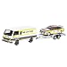 Dickie-Schuco 452587700 - Schuco - Set AUDI TEAM 1:87 VW LT 1 Kastenwagen mit Anh�nger und Audi Urquattro #7, Windowbox