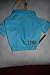 Dickens' Closet Garden Party Light Blue Dog / Pet WINDBREAKER XS
