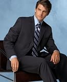 Calvin Klein Navy Pinstripe Suit Separates