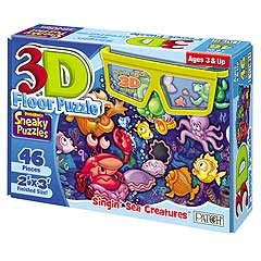 3D Sneaky Puzzles - Singin' Sea Creatures