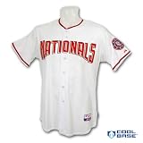 Washington Nationals Authentic COOL BASE Home MLB Baseball Jersey