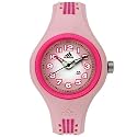 Adidas Kids ADK1475 Light Pink with Dark Pink Stripes Rubber Strap Watch