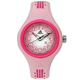 Adidas Kids ADK1475 Light Pink with Dark Pink Stripes Rubber Strap Watch