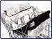 Buggy Bagg - Black Toile - Shopping Cart Cover - Diaper Bag