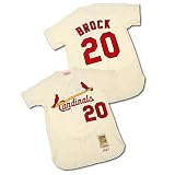 St. Louis Cardinals Authentic 1967 Lou Brock Home Jersey by Mitchell & Ness