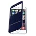 IPhone 6s Plus Case, IPhone 6 Plus Case, DDLBiz Smart Slide Magnet Flip Leather Cover Case for iPhone 6 Plus/6S Plus 5.5Inch (Dark Blue)