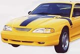 New! Ford Mustang Billet Grille/Grill, Polished, 94-98