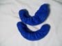 Cloth Ice Skate Blade Guard - 10 inch - exec cond - choose from Blue, Black, pink, or purple - buyer responsible to email me immediately after sale or I will send the color of my choice.