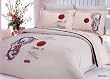 Basketball Printed Embroidery Queen Size Bedding Set by Le Vele