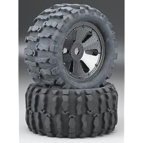 Imex 1 8 Truggy Tire Set Carbon Design B (2) IMX7161 from Imex Tires
