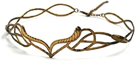 Full Scale Antique Bronze Plated King Crown Circlet Coronet Tiara Diadem