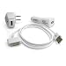 Electronics : Inspiretech 3 in 1 Travel Charger Kit for Zen Vision/Zen Vision M, Zen Vision W