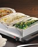 The Helman Group BCD-992 3-Section Buffet and Warming Tray