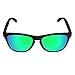 Revant Replacement Lenses for Oakley Frogskins sunglasses, UV Protection, Anti-Scratch and Impact Resistant, Polarized Emerald Green Mirrorshield