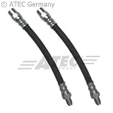 Produkt-Bild: 2x Bremsschlauch vorne/hinten AUDI 200 43; 80 81 85 B2, 89 89Q 8A B3, 8C B4 + AVANT 8C B4; 90 81 85 B2, 89 89Q 8A B3; CABRIOLET 8G7 B4; COUPE 81 85, 89 8B; RENAULT SPORT SPIDER EF0; SEAT CORDOBA 6K27C2 + VARIO 6K5; IBIZA 2 II 6K1; TOLEDO 1 I 1l; VW VORRADO 53I; GOLF 2 II 19E 1G1; GOLF III 1H1 + VARIANT 1H5; GOLF 4 IV CABRIOLET 1E7; JETTA 2 II 19E 1G2; PASSAT 3A2 35I + VARIANT 32B; 3A5 35I; SCIROCCO 53B; TRANSPORTER T4 BUS 70XB 70XC 70DB 7DW + KASTEN 70XA + PRITSCHE/FAHRGESTELL 70XD; VENTO 1H2
