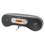 Sony ZS-SN10SILVER Compact MP3/CD Boombox with 10-key Direct Access remote control