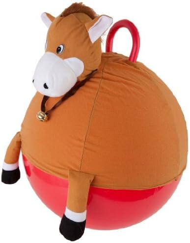 Hop-Along Plush Horse Hop Ball Hopper