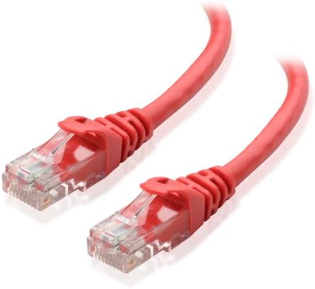 Cable Matters® Cat5E Snagless Ethernet Patch Cable in Red 100 Feet