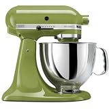 KitchenAid KSM150PSGA Artisan Series 5-Quart Stand Mixer, Green Apple