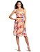Plenty by Tracy Reese Women's Pleat Skirt Strapless Dress, Azalea Big Blooms, 4