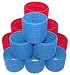 * Velcro Self Holding Hair Rollers * 6 - 3" Super Size Red rollers and 6 - 2.5" Super Size Blue rollers for a total of 12 rollers * Achieve todays looks and textures! * For salon or home use * It's Fast, It's Easy, It's VELCRO! * No pins or clips needed - Color Coded for easy use * VELCRO - The Genuine Brand Salon Rollers