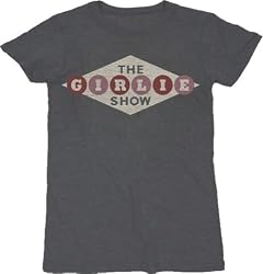 30 Rock Girlie Show Sketch Comedy Charcoal T-Shirt Tee