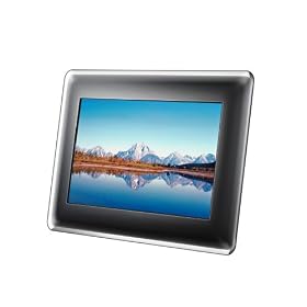 Samsung - SPF-87H - Cadre photo num�rique - Edition limit�e G�o - Ecran 8" - Format JPEG - 800 x 480 - 500:1 - USB - Lecteur SD - 1 Go - Noir