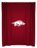ARKANSAS RAZORBACKS OFFICIAL TEAM JERSEY SHOWER CURTAIN