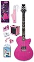 Daisy Rock Debutante Rock Candy Princess Atomic Pink Electric Guitar Pack