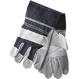 Safety Gloves - Full Feature Gunn Pattern Leather Patch Palm (Lot of 12)
