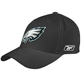 Reebok Philadelphia Eagles Black Coaches Flex Hat