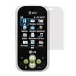 Durable Clear Reusable LCD Screen Protector for for AT&T LG Neon Etna GT365 Cell Phone