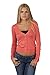 Hollywood Star Fashion Women's V-Neck Full-Sleeve Button Cardigan