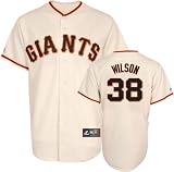 Brian Wilson Youth Jersey: Youth Home Ivory Replica #38 San Francisco Giants Jersey