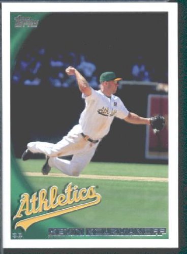 2010 Topps Baseball Card # 544 Kevin Kouzmanoff - San Diego Padres - MLB Trading Card in Protective Screwdown Case!