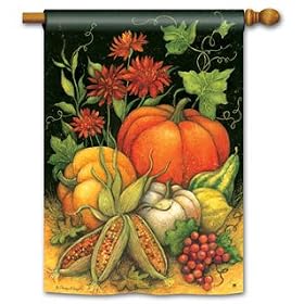 Seasons Harvest Standard House Flag