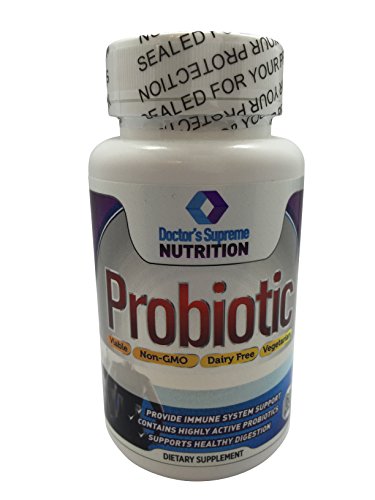Doctor's Optimum Probiotics Supplement | Most Effective Probiotics | Dairy & Soy Free | for Women, Men & Kids | Immunity, Digestive, Acne, Mood & Brain Support | 5.56 Billion Live Bacteria Per Capsule | Contains Vegetarian Acid-fast Capsules That Survives Stomach Acid | Does NOT Contain Fos- the #1 Cause for Gas and Bloating | 60 Easy-to-swallow Once Daily Capsules |No Fillers Formulated By a Physician| No Known Side Effects! | Satisfaction Guaranteed | Doctor's Optimum Probiotics Supplement | Most Effective Probiotics | Dairy & Soy Free | for Women, Men & Kids | Immunity, Digestive, Acne, Mood & Brain Support | 5.56 Billion Live Bacteria Per Capsule | Contains Vegetarian Acid-fast Capsules That Survives Stomach Acid | Does NOT Contain Fos- the #1 Cause for Gas and Bloating | 60 Easy-to-swallow Once Daily Capsules |No Fillers Formulated By a Physician| No Known Side Effects! | Satisfaction Guaranteed |