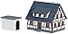 Faller 282760 Half-Timbered House Z Scale Building Kit, Blue