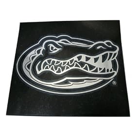 FLORIDA GATORS SILVER NCAA WINDOW DECAL GRAPHIC STICKER FLORIDA GATORS SILVER NCAA WINDOW DECAL GRAPHIC STICKER