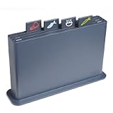 Joseph Joseph Index Advance Chopping Board Set, Dark Grey, Small