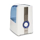 Crane EE-5200W FFP Crane Warm Mist Hhumidifier, White, 1 Gallon