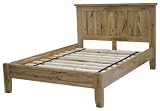 Rutland Solid American White Oak Double Bed 4 6 inch
