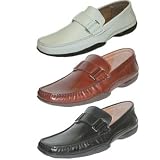 Giorgio Brutini Moc Slip-On Croco Print Dress Casual Shoes - Made in Italy by Giorgio Brutini