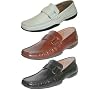 Giorgio Brutini Moc Slip-On Croco Print Dress Casual Shoes - Made in Italy