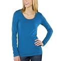 Mossimo&reg; Black:Long Sleeve Tissue Tee - Turquoise Thunder