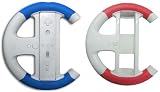 Pair & Go Vibration Racing Wheel - Double Pack (Wii) - Wii Remote Not Included Video Games