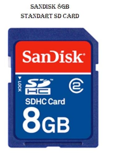 Sandisk 8gb Sdhc Standart Secure Digital High Capacity (SDHC) Memory Card