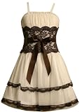 Bonnie Jean  Girls 7-16 Ivory Social Dress